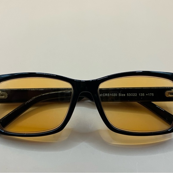 ABBOT OPTICAL -AMBER LENS-BLUE LIGHT BLOCKING GAMING & COMPUTER GLASSES W-MAG - Picture 6 of 11